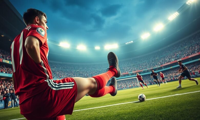 corner kick analysis